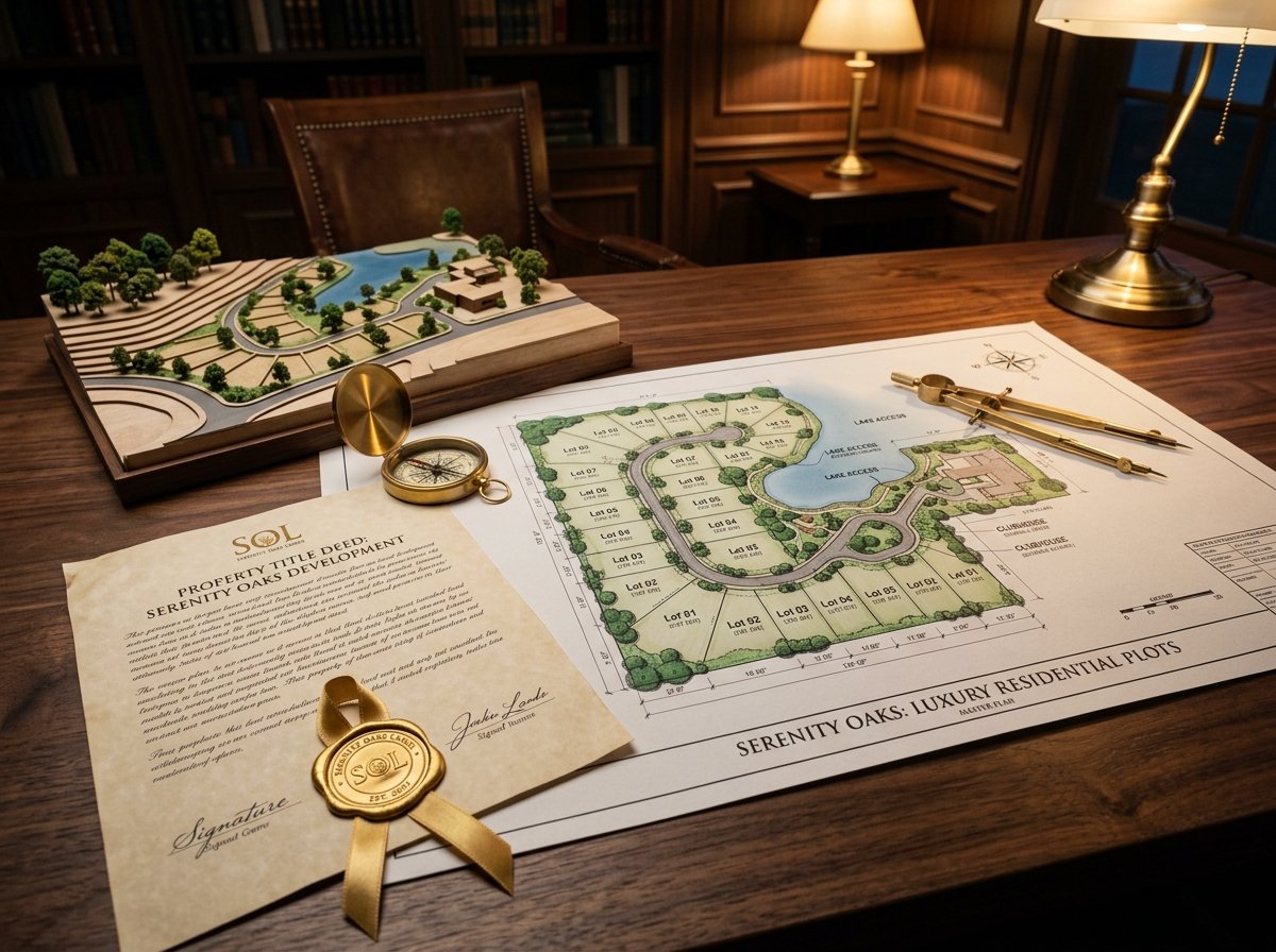 Real Estate Master Plan and Title Deed